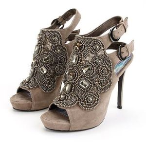 Worn once! Sam Edelman Embellished Heels Size 6.5